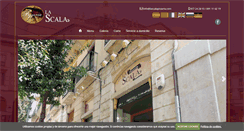 Desktop Screenshot of lascalapizzeria.com